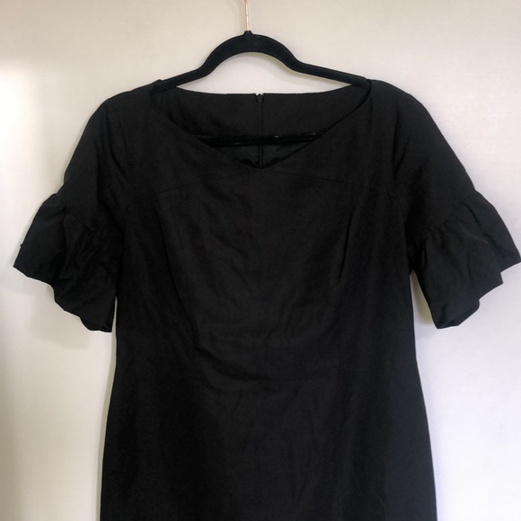 Vintage puff sleeve LBD - Picture 2 of 4